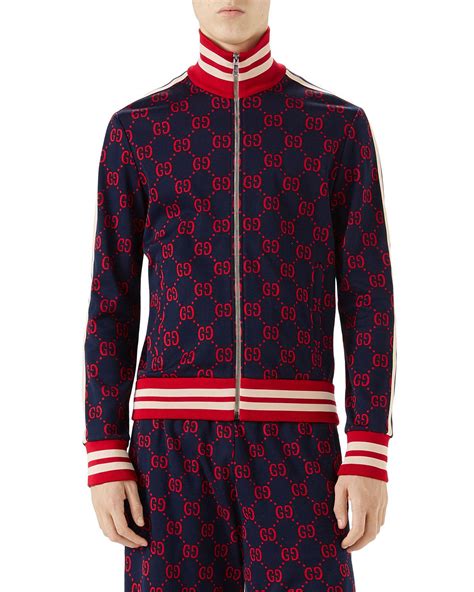 gucci red tweed jacket|gucci jacquard jacket.